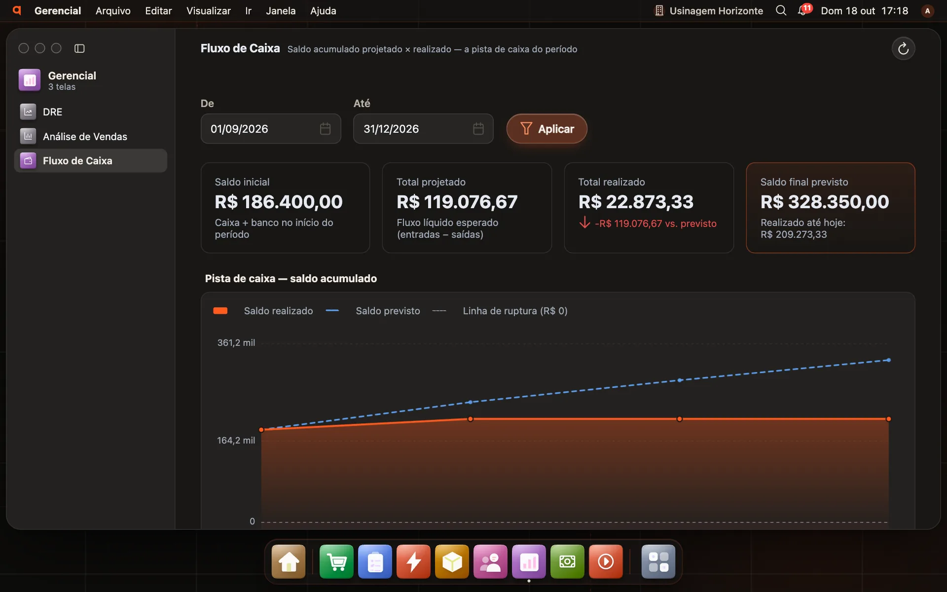 Financeiro — Torqa ERP